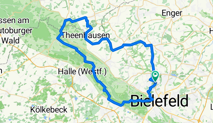 Rennrad Training (Bielefeld,Steinhagen,Ascheloh,Borgholzhausen & Pampa)