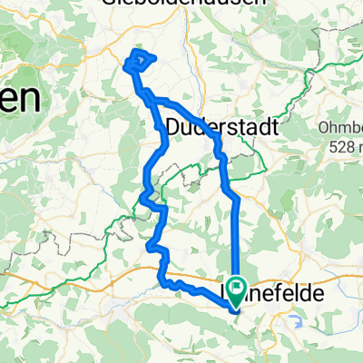 Burgweg 4, Leinefelde-Worbis nach Burgweg 4, Leinefelde-Worbis