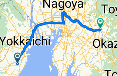 Route in der Bikemap App öffnen