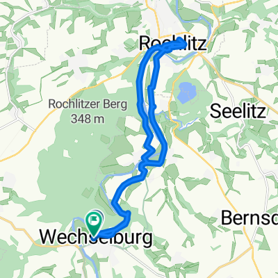 Wechselburg -Rochlitz und zurück
