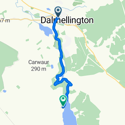 Ayr Road 38, Dalmellington to Unnamed Road