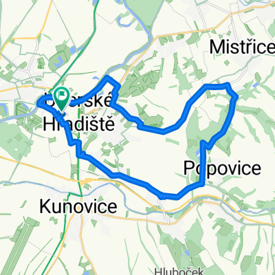 Nedělní vyjížďka kolem Hradiště