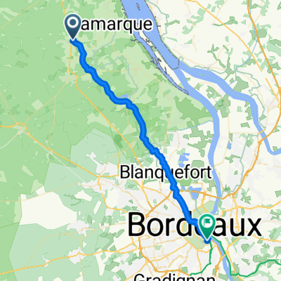 listrac to bordeaux sncf