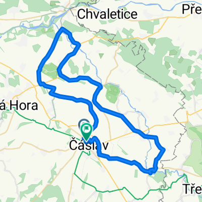 Čáslav - Žleby - Kačina - Čáslav