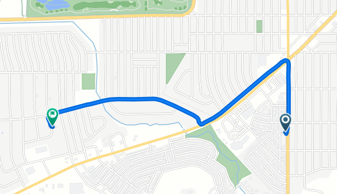 1922 S Poplar St, Casper to 1819 Cody Ave, Casper