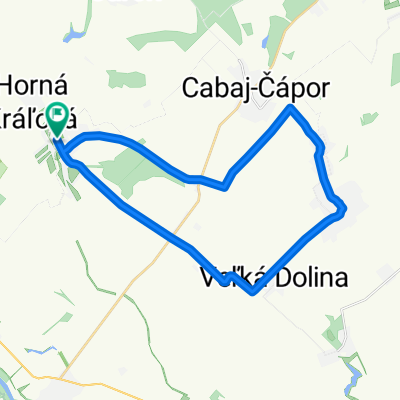 Močenok - Mojmírovce - Pereš - Močenok