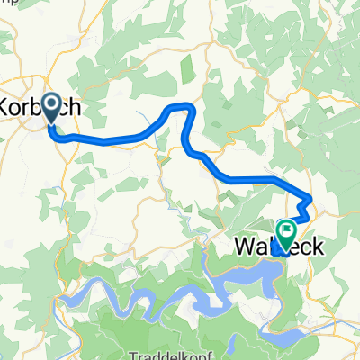 Von Korbach zum Edersee