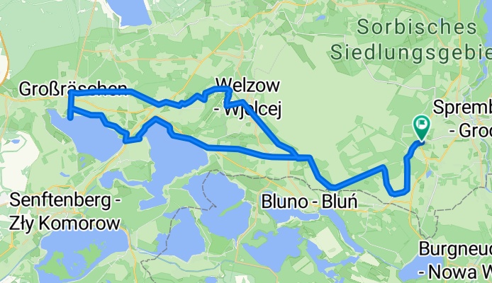Rundtour zum Besucherzentrum ca.64km