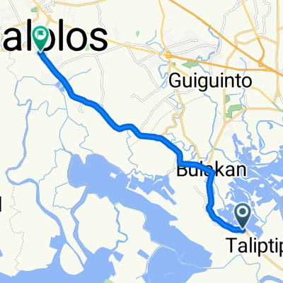 Route to 527 F T Reyes Street, Malolos City