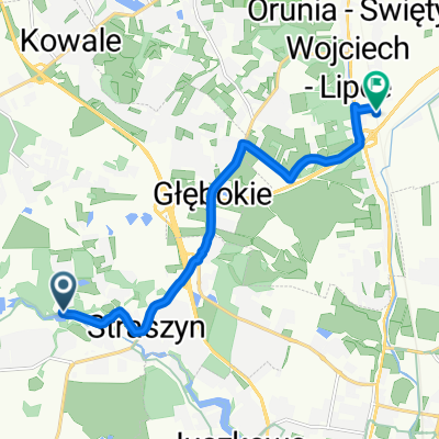 Spacerowa 78–86, Straszyn do Zawiejska 60, Gdańsk