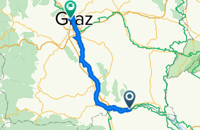 Route in der Bikemap App öffnen