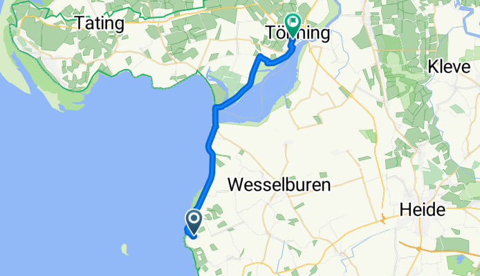 Westerkoog 21, Hedwigenkoog nach Selckstraße 5D, Tönning