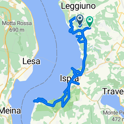Via Bosco 4 nach Via Giuseppe Mazzini 2, Monvalle