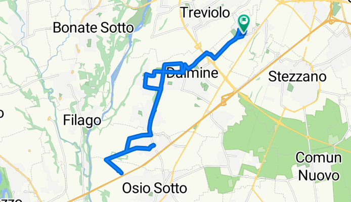 Da Via Piave 5, Lallio a Via Piave 2, Lallio