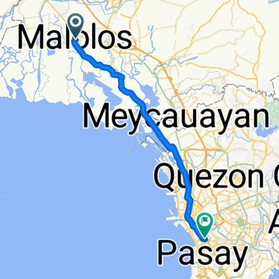 Paseo Del Congeso Road, Malolos City to Jacobo Street, Manila