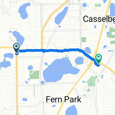 696–698 Lake Villas Dr, Altamonte Springs to 153 SR-436 E, Fern Park