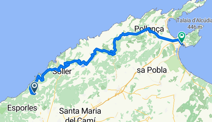 11-04-14 Mallorca: Valldemossa-Soller-Coll de Puig Major-Kloster Lluc-Pollenca-Port d`Alcudia