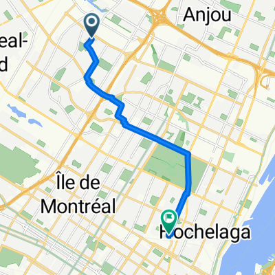 De 6310 Rue de Milly, St-Léonard à 2901 Rue Rachel E, Montréal