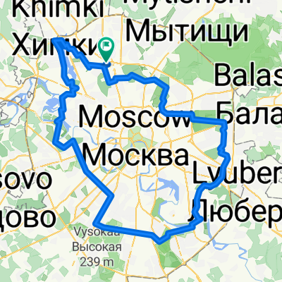 зеленое кольцо москвы
