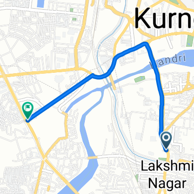Unnamed Road, Kurnool to Bangalore - Hyderabad Highway, Kurnool