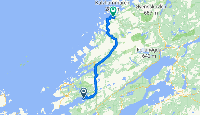 Bjørkviklia 10 nach Forøyveien 67