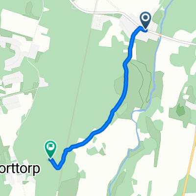 Route from Vikstavägen 10, Skyttorp