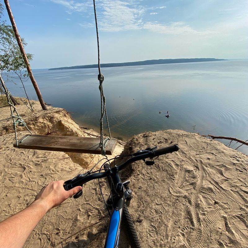 🚴🏽 поїздка до гойдалки біля Дніпра