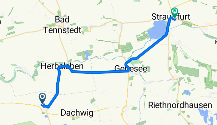 Teichstraße 17, Döllstädt nach Winkelstraße 5, Henschleben