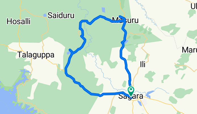 Court Road, Sagar to Court Road, Sagar