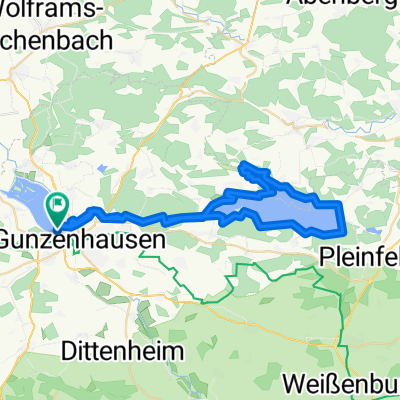 Rundfahrt Altmühl zum Brombachsee