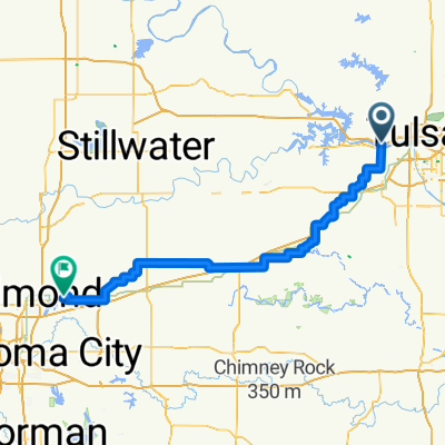 N Wilson Ave &amp; Alexander Blvd WB, Sand Springs to U.S. Route 66 660, Arcadia