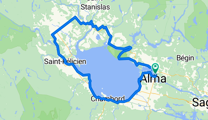 TOUR DU LAC SAINT-JEAN
