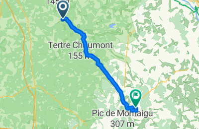 Route in der Bikemap App öffnen