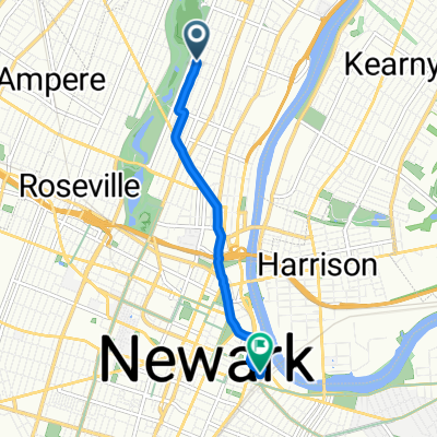 380 Highland Ave, Newark to Raymond Plaza W, Newark