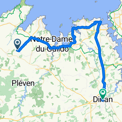 De D16, Ruca a Rue du Marchix, Dinan