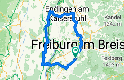 Route in der Bikemap App öffnen