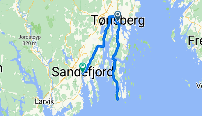 Tønsberg-Verdens Ende-Sandefjord