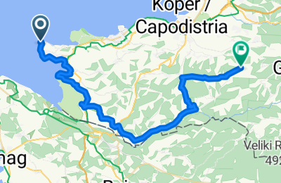Route in der Bikemap App öffnen