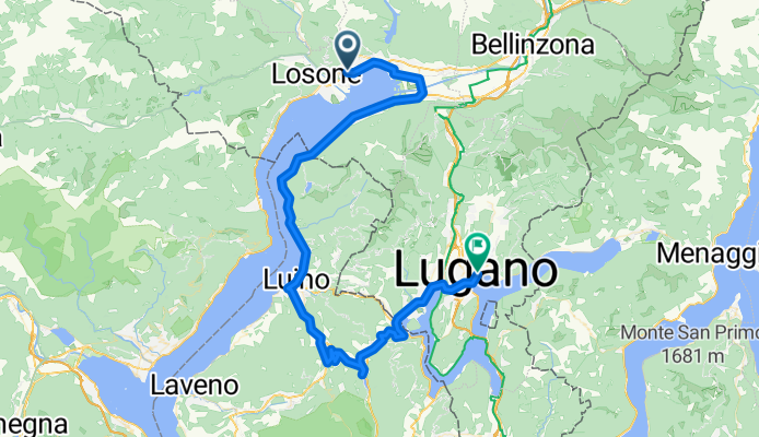 11) Würzburg-Bodensee-LukamnierPass-OberitalienischeSeen-Po-Lignano - Tag 11 - Von Locarno nach Lugano