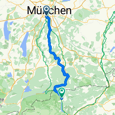 München-Venedig, Tour I, 97,3km, 1120hm,