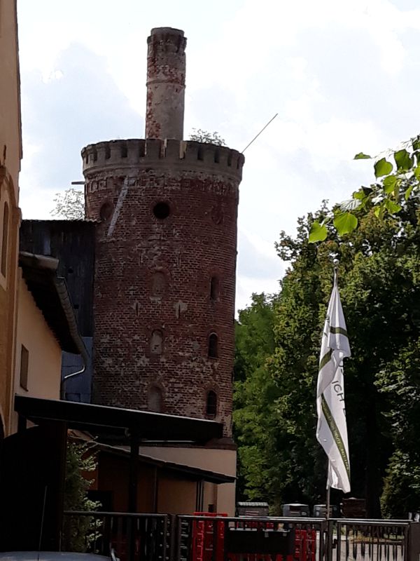 Säritz, Ortsmitte, Calau nach Neue Gartenstraße 4, Luckau