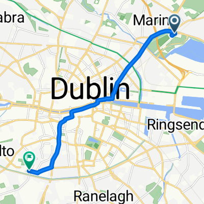 Westwood Health Club, Clontarf Road, Dublin 3 to 207 South Circular Road, Dublin 8