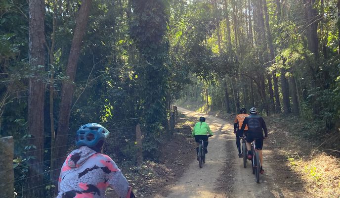 Foto 1 del percorso Bikemap "Itaici - 4 Estações - Borboletas - Gruta - Quilombo"