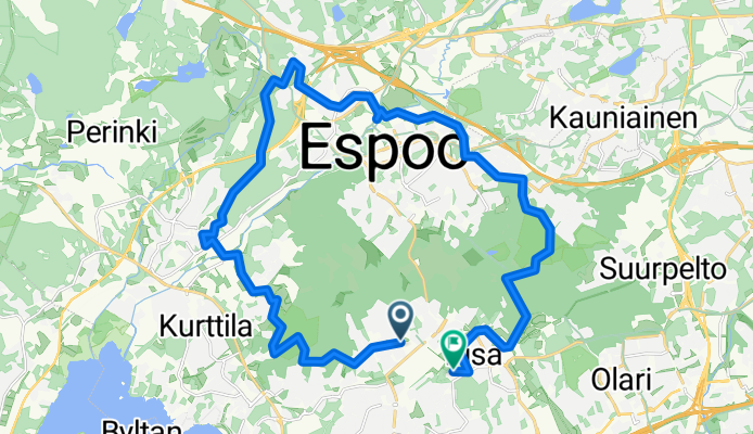 Kaskenpolttajantie 7, Espoo to Pisanmäki 4, Espoo