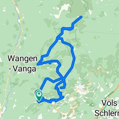 MTB route Ritten