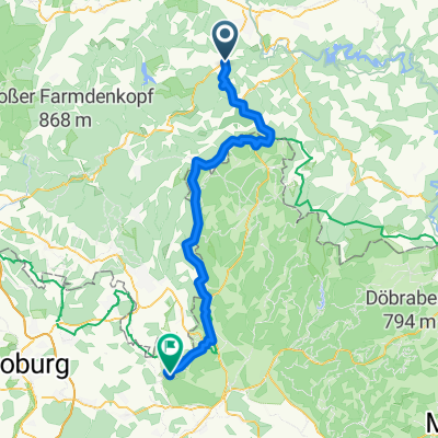 Tag 4.2 Arnsgereuth nach Mitwitz