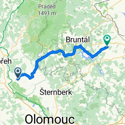 Úsov - Košetice via Rymařov