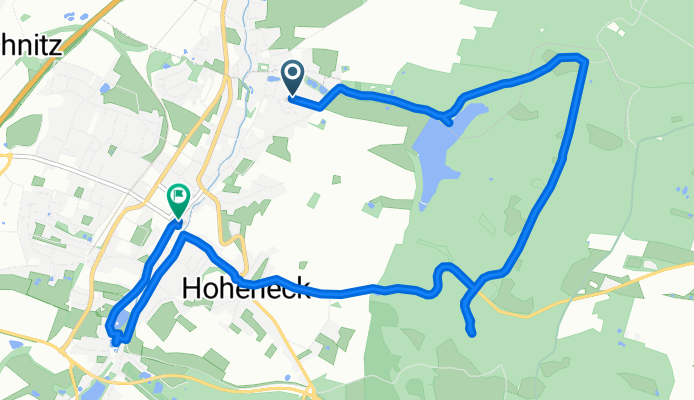 Rudolf-Virchow-Straße 17, Stollberg/Erzgeb. nach Roßmarkt 1, Stollberg/Erzgeb.