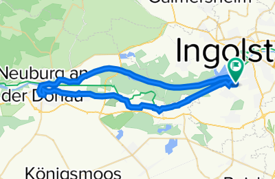 Route in der Bikemap App öffnen