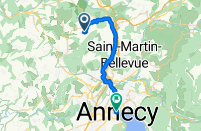 Route in der Bikemap App öffnen